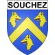 Souchez 62 ville Stickers blason autocollant adhésif