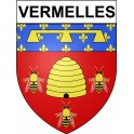 Vermelles 62 ville Stickers blason autocollant adhésif