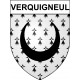 Verquigneul 62 ville Stickers blason autocollant adhésif