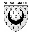 Verquigneul 62 ville Stickers blason autocollant adhésif