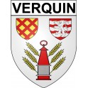 Verquin 62 ville Stickers blason autocollant adhésif