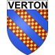 Stickers coat of arms Verton adhesive sticker