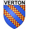 Verton 62 ville Stickers blason autocollant adhésif