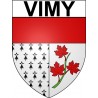 Pegatinas escudo de armas de Vimy adhesivo de la etiqueta engomada