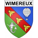 Wimereux 62 ville Stickers blason autocollant adhésif