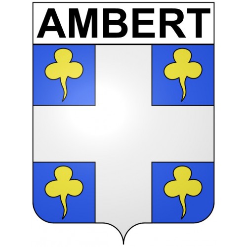Ambert 63 ville Stickers blason autocollant adhésif