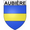 Aubière 63 ville Stickers blason autocollant adhésif