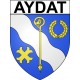 Aydat Sticker wappen, gelsenkirchen, augsburg, klebender aufkleber