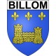 Adesivi stemma Billom adesivo
