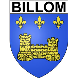 Stickers coat of arms Billom adhesive sticker