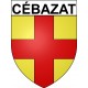 Cébazat 63 ville Stickers blason autocollant adhésif