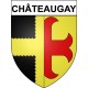 Châteaugay 63 ville Stickers blason autocollant adhésif