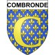 Combronde Sticker wappen, gelsenkirchen, augsburg, klebender aufkleber