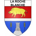 La Roche-Blanche 63 ville Stickers blason autocollant adhésif