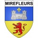 Mirefleurs 63 ville Stickers blason autocollant adhésif