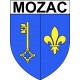 Mozac 63 ville Stickers blason autocollant adhésif