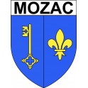 Stickers coat of arms Mozac adhesive sticker