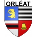 Orléat 63 ville Stickers blason autocollant adhésif