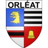 Orléat 63 ville Stickers blason autocollant adhésif