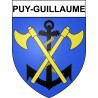 Puy-Guillaume 63 ville Stickers blason autocollant adhésif
