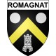 Romagnat 63 ville Stickers blason autocollant adhésif