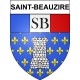 Stickers coat of arms Saint-Beauzire adhesive sticker