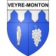 Veyre-Monton 63 ville Stickers blason autocollant adhésif