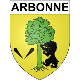 Stickers coat of arms Arbonne adhesive sticker