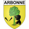 Arbonne Sticker wappen, gelsenkirchen, augsburg, klebender aufkleber