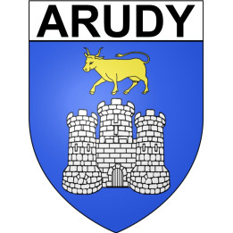 Arudy Sticker wappen, gelsenkirchen, augsburg, klebender aufkleber
