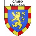Stickers coat of arms Cambo-les-Bains adhesive sticker