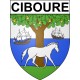 Stickers coat of arms Ciboure adhesive sticker