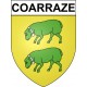 Coarraze Sticker wappen, gelsenkirchen, augsburg, klebender aufkleber