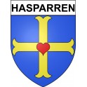 Hasparren 64 ville Stickers blason autocollant adhésif