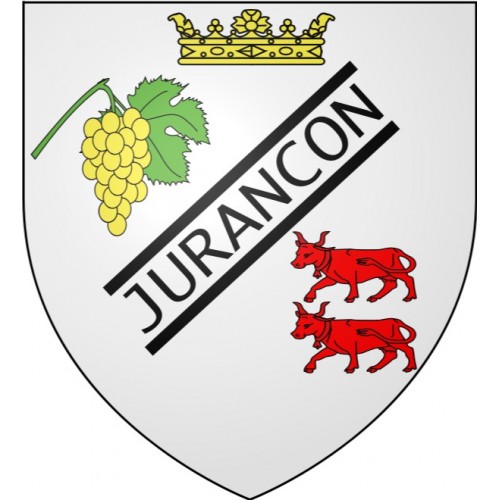 Stickers coat of arms Jurançon adhesive sticker
