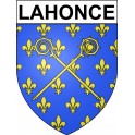 Lahonce 64 ville Stickers blason autocollant adhésif
