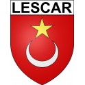 Stickers coat of arms Lescar adhesive sticker