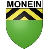 Monein 64 ville Stickers blason autocollant adhésif