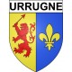 Urrugne Sticker wappen, gelsenkirchen, augsburg, klebender aufkleber