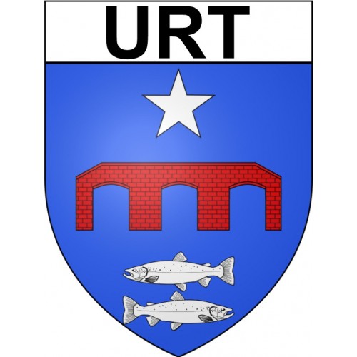 Urt Sticker wappen, gelsenkirchen, augsburg, klebender aufkleber