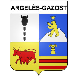 Argelès-Gazost 65 ville Stickers blason autocollant adhésif