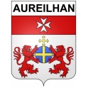 Aureilhan Sticker wappen, gelsenkirchen, augsburg, klebender aufkleber