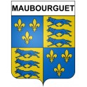 Stickers coat of arms Maubourguet adhesive sticker