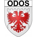 Odos 65 ville Stickers blason autocollant adhésif