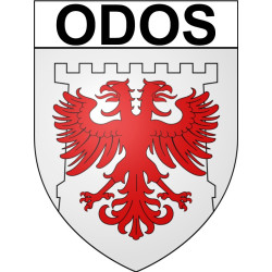 Odos Sticker wappen, gelsenkirchen, augsburg, klebender aufkleber