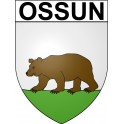 Pegatinas escudo de armas de Ossun adhesivo de la etiqueta engomada