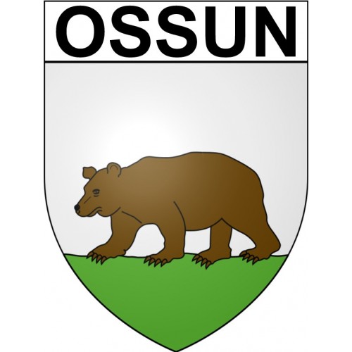 Stickers coat of arms Ossun adhesive sticker