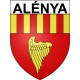 Pegatinas escudo de armas de Alénya adhesivo de la etiqueta engomada