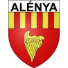 Alénya 66 ville Stickers blason autocollant adhésif