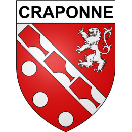 Stickers coat of arms Craponne adhesive sticker